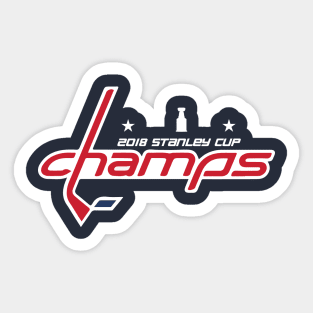 Caps - Champs Design Sticker
